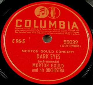 item rare vintage 3 record set morton gould concert morton gould 78 