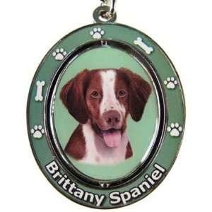  Spinning Brittany Key Chain