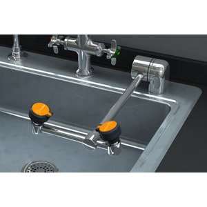  Guardian G1849LH L Deck Mounted Swing Down Eye Wash