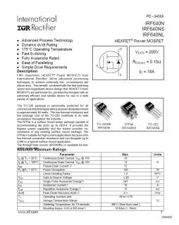 10 X IRF640 N Pb Free RoHS MOSFET N Ch 18A 200V 0.15Ω  