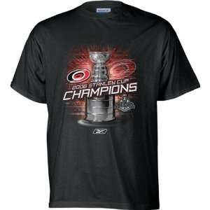 Carolina Hurricanes 2006 Stanley Cup Champions Trophy T Shirt  