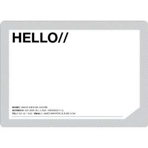  A Simple Hello Modern Stationery