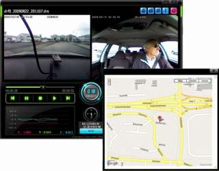 Dash Camera Security Infrared Driving GPS Dual IR Cam  