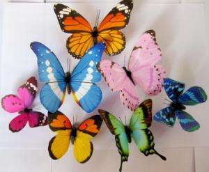 7pc 3D Artificial Butterfly Wedding/Home Decoration  
