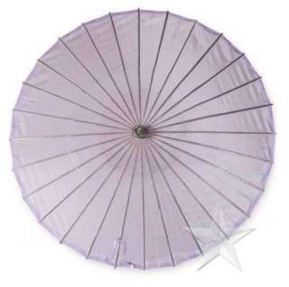 31 x 22 Lavender Nylon Wedding Decor Parasol Umbrella  