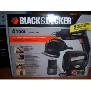  Black & Decker 4 Tool Combo Kit