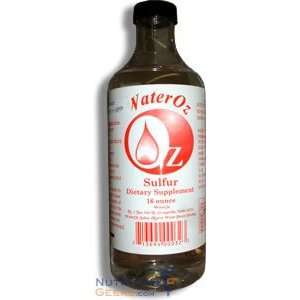  WaterOz Sulfur, 16 Ounce