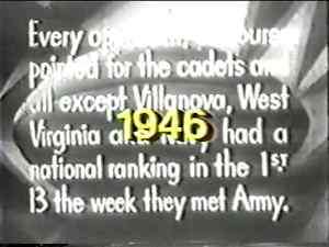 1946 West Point Fooball Highlight DVD 8 Games NDame Gm  