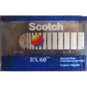  Scotch BX/60 Cassette Tape  Players & Accessories