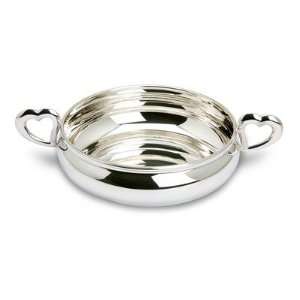  Heart Sterling Silver Baby Porringer Baby