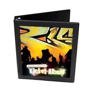  Personalized Concert Ticket Binder   Hip Hop Cover Office 