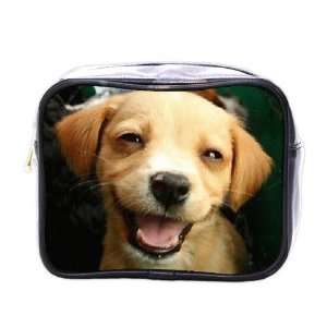  Happy Doggy Golden Retriever Mini Toiletry Bag Beauty