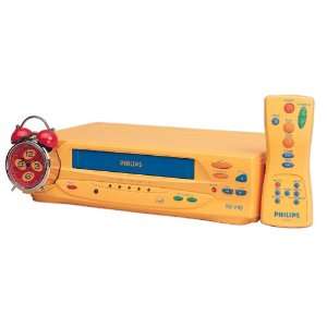  Philips VRDK11YL 2 Head Childs VCR, Yellow Electronics