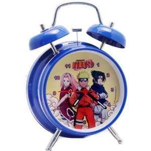    Blue Naruto Sakura Sasuke Twin Bell Alarm Clock