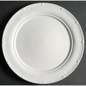  Casafina Meridian White Dinner Plate, Fine China 