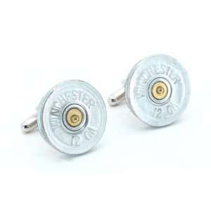    Gun Cufflinks   Winchester 12 Gauge Shotgun Shells Jewelry
