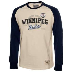  Old Time Hockey Winnipeg Jets Cicero Raglan Long Sleeve T 