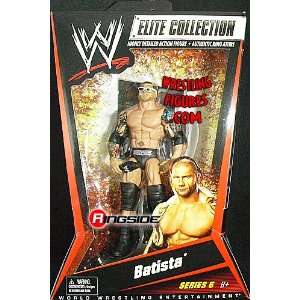  BATISTA ELITE 2 WWE Wrestling Action Figure Toys & Games